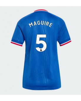 Billige Fotballdrakt Manchester United Harry Maguire #5 Replika Bortedrakt Dame 2026-27 Kortermet Billige Fotballdrakt Manchester United Harry Maguire #5 Replika Bortedrakt Dame 2026-27 Kortermet